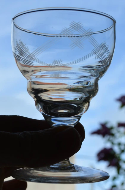 ANCIENNE CLOCHE DE Service Verre Cristal Ambré EUR 12,50 - PicClick FR