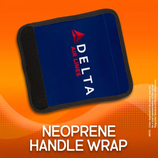 Delta Airline Luggage Handle Wrap ( Pack of 4 ) 2