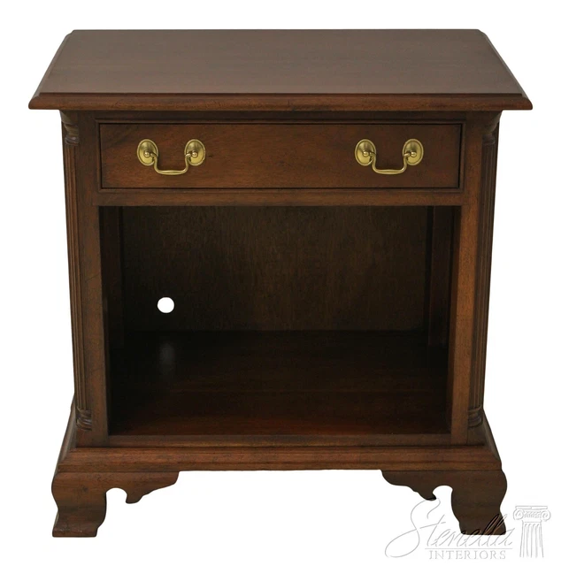 F57624EC: STICKLEY Mahogany 1 Drawer Nightstand
