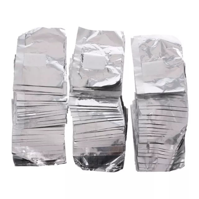 150pcs Aluminium Foil Nail Art Soak Off Acrylic Gel Polish Nail Wraps Remover