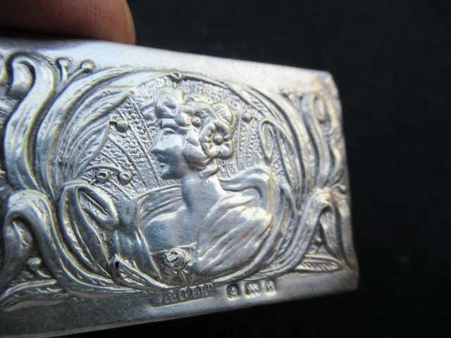 RARE PYROGENE DE Poche Boite Allumettes Vesta Case Match Box Argent Silver EUR 59,00 - PicClick FR