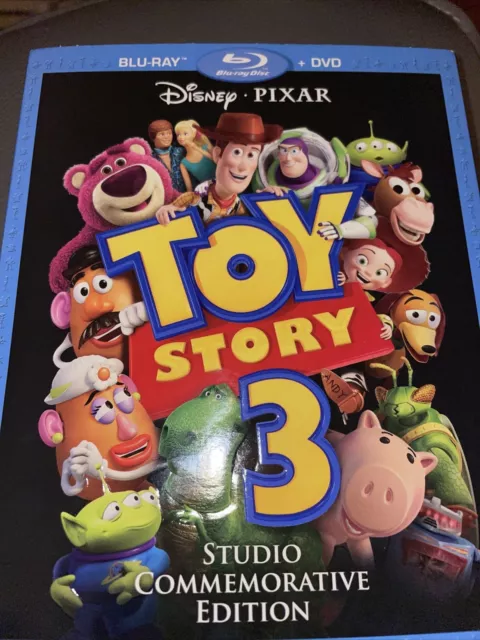 Toy Story 3.Commemorative Edition.blu Ray And Dvd.