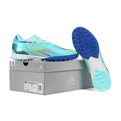 ADIDAS X SPEEDPORTAL.1 Turf Boots Men's Soccer Training Cleats Clear Aqua GW8972 Â£148.32 