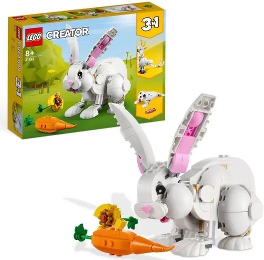 LEGO Creator 3in1 Weißer Hase (31133) 258 St NEU & OVP Geschenk Ostern Gift