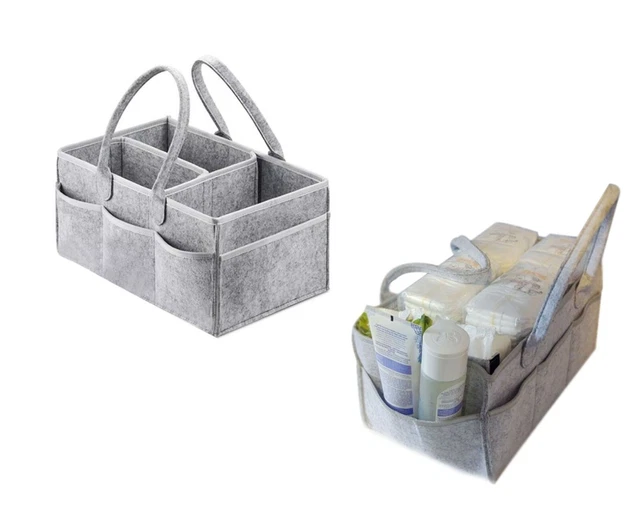 Baby Diaper Organizer Portable Holder Bag Nappies Storage Nursery Maternity