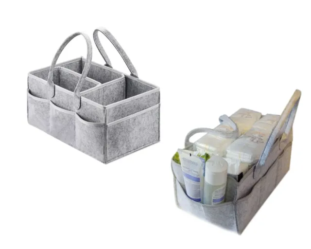 Diaper Caddy Organizer Portable Holder Bag Nursery Baby Essiantials Storage Tote