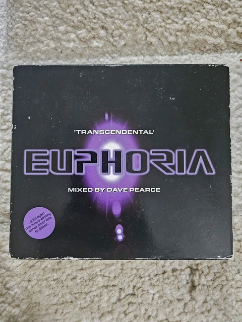 EUPHORIA : TRANSCENDENTAL Mixed By Dave Pearce 2 Cd 37 Track Box