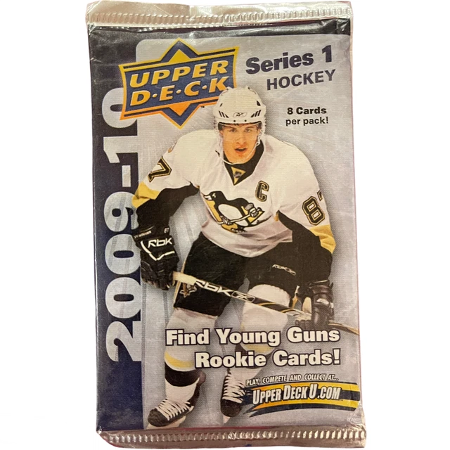 2009-10 Upper Deck NHL Hockey Series 1 - 8 Card Pack - NEW / Sealed Young Guns