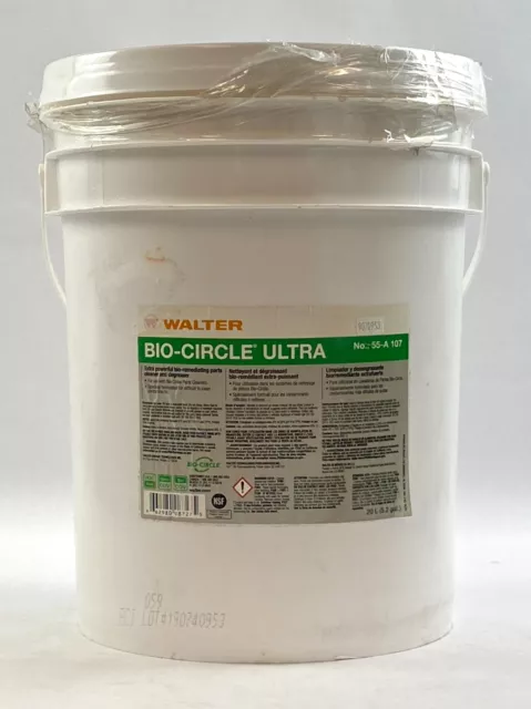 Walter Cleaner and Degrease Solution for Industrial Parts 5.2 gal 55-A 107