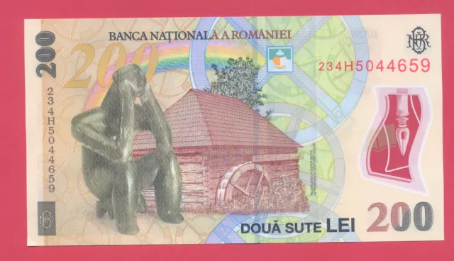 Romania 2023 banknote 200 Lei, uncirculated. New Edition 2023!!!