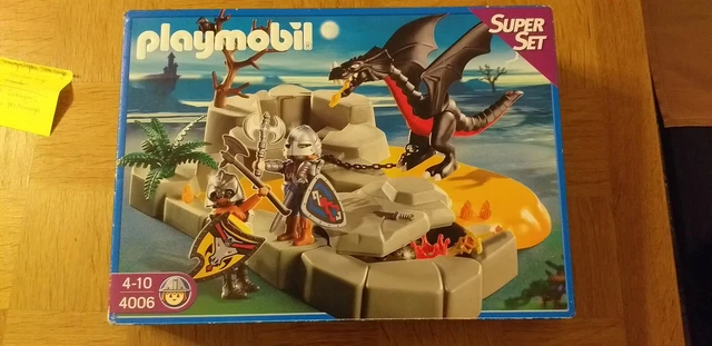 PLAYMOBIL Super set chevaliers dragons réf 4006 dès 4 ans PLAYMOBIL Super set chevaliers dragons réf 4006 dès 4 ans