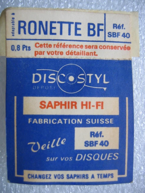 Saphir Hi-Fi Zafira 6563 – Ronette TO 284 – Neuf
