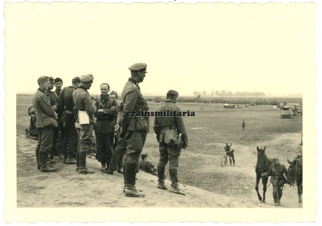 ORIG. FOTO POLNISCHE Gefangene OSIEK Oppeln Opole Grenze Polen 1939