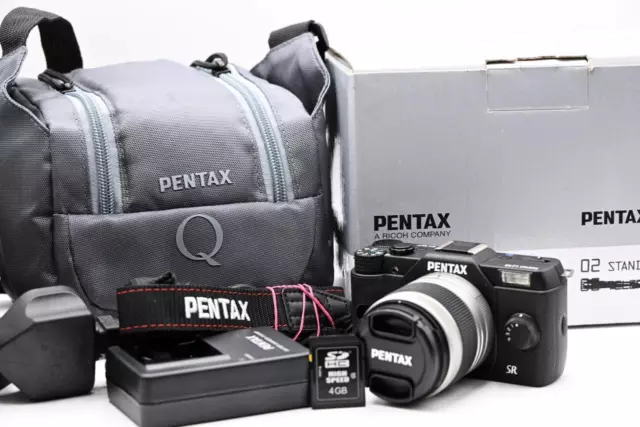 Pentax Q 12.4MP Digital Camera c/w O2 Standard Zoom GREAT CONDITION