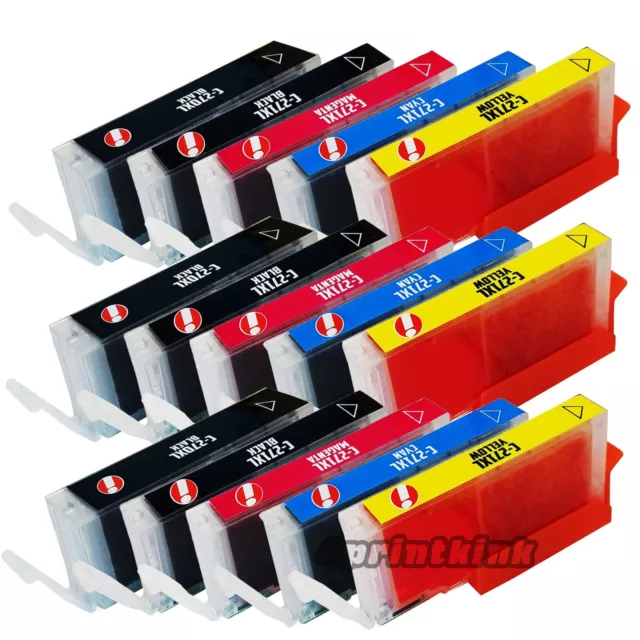 15 PK PGI-270XL CLI-271XL Ink Cartridge For Canon PIXMA MG6820 MG6821 MG6822