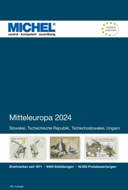 Michel Katalog Mitteleuropa 2024 (E 2) Portofrei in Deutschland! Neu