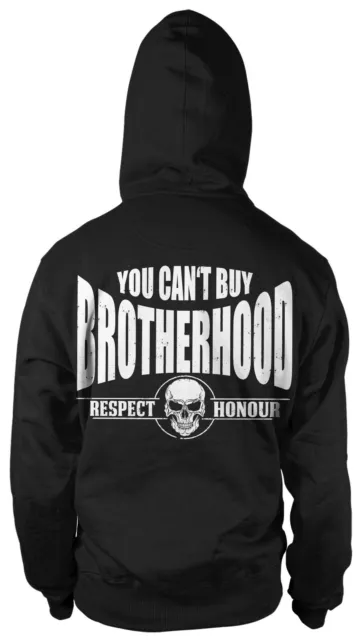 You Can't Buy Brotherhood Biker Herren Hoodie | Chopper | Kapu | Motorrad | Club