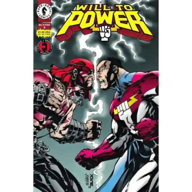Will to Power #6 in Near Mint minus condition. Dark Horse comics [t%