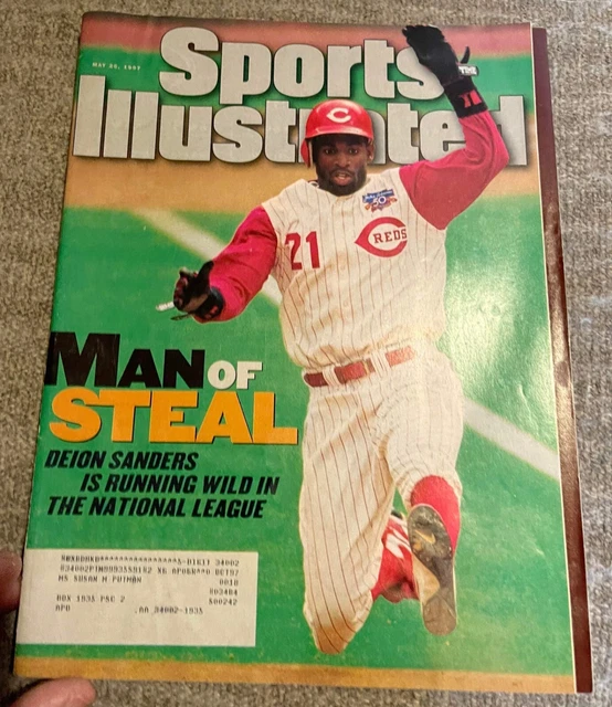 SPORTS ILLUSTRATED MAY 1997 Deion Sanders Cincinnati Reds £7.25 ...