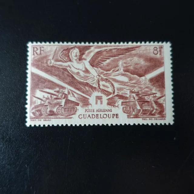 France Colonie Guadeloupe Poste Aérienne N°6 Neuf * Mh