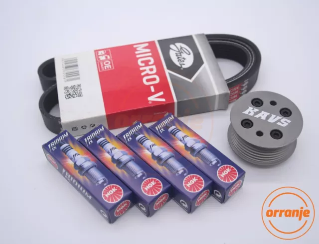 MINI COOPER S R52 R53 kit poulie superchargeur prises de ceinture