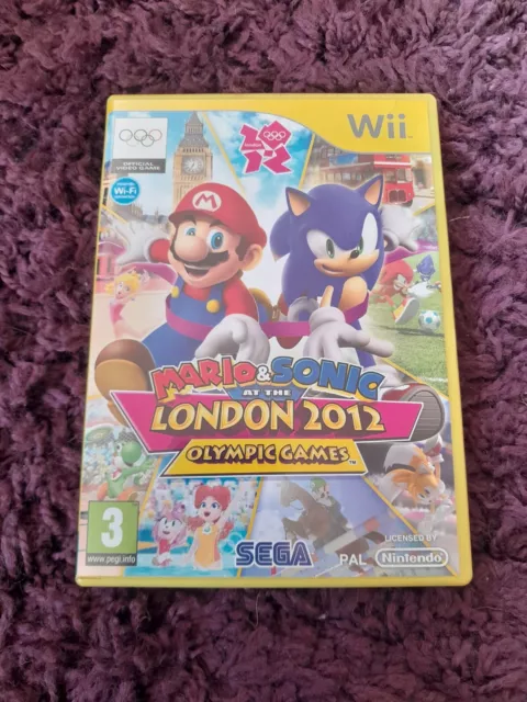 Mario & Sonic At The London 2012 Olympic Games Nintendo Wii Good