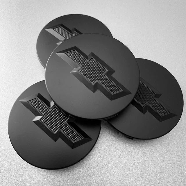 4pcs Wheel Center Hub Cap brushed for Chevy Suburban Silverado 3.25 in -22837060
