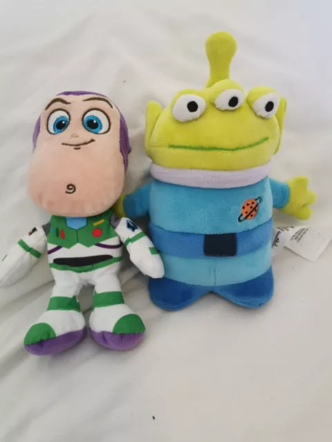 Disney Pixar Toy Story Alien e Buzz Lightyear peluche Poshpaws Disney Store