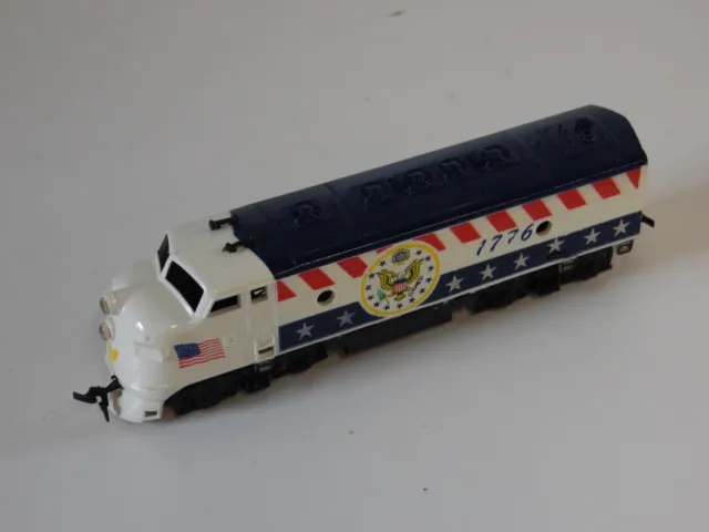 VTG Life-Like HO Scale American 1776 Locomotive Train