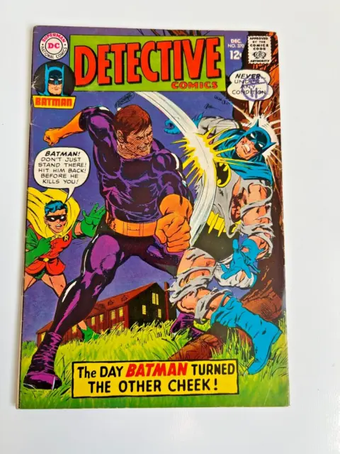 DETECTIVE COMICS  No 370 Classic Silver Age 1st Neal Adams  cover of BATMAN