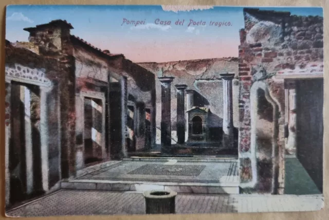 Pompei - Casa Del Poeta Tragico - Non Viaggiata - A Colori