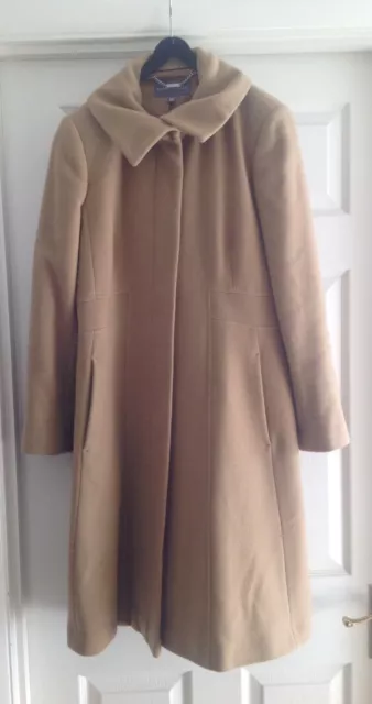 Laura ashley camel coat hotsell