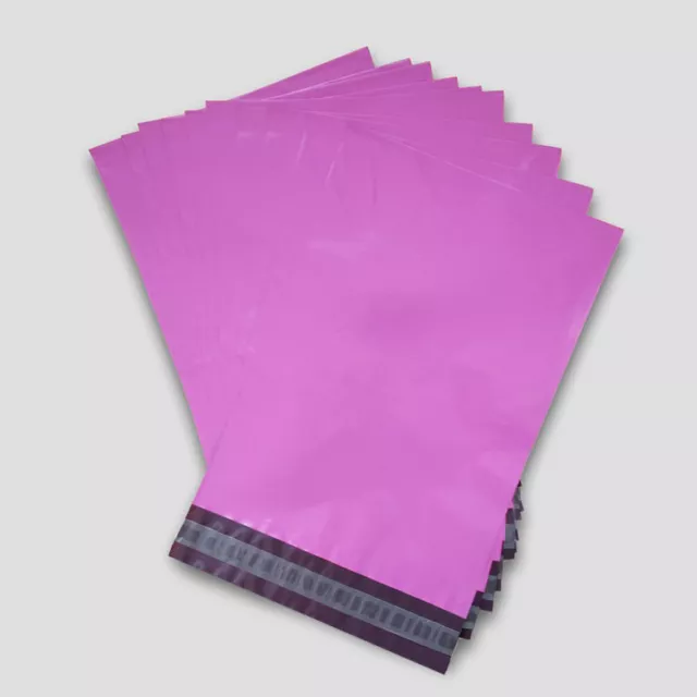 Packaging Plastic Parcel Pink Mailing Postal Bags Packing Envelopes Polythene