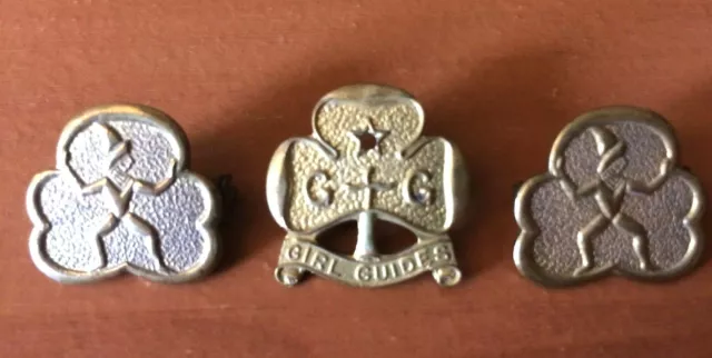 New Zealand Girl Guides Metal Badges