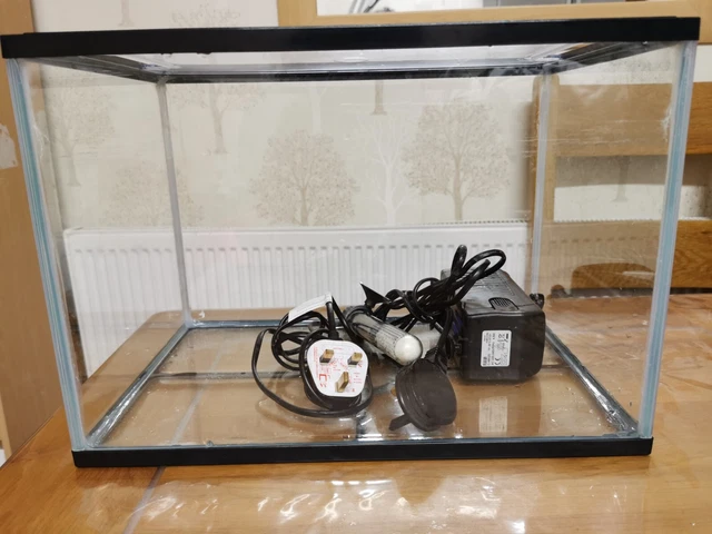 small glass fish tank