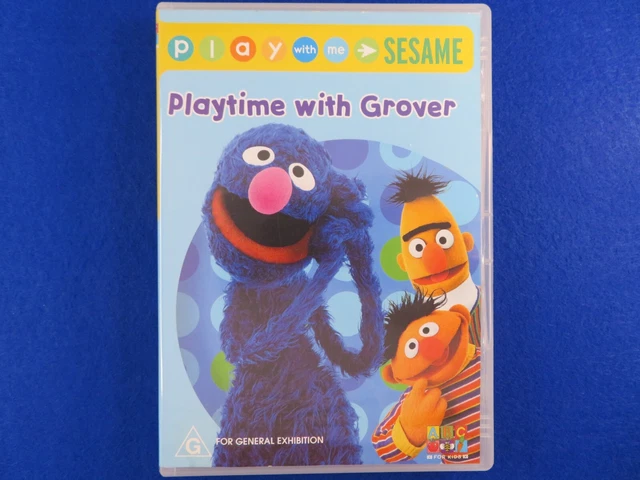 Play With Me Sesame Playtime With Grover PLAY WITH ME Sesame Playtime With Grover - DVD - Region 4 - Fast