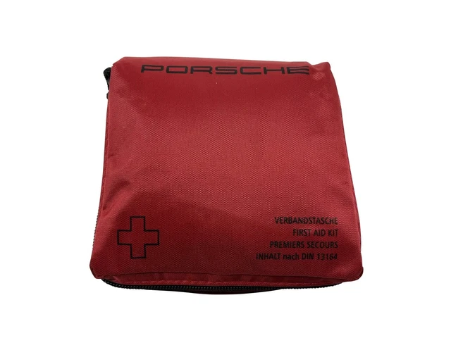 OEM Porsche Pronto Soccorso Kit Primo di Associazione Box Rosso DIN13164