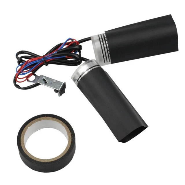 Hand Grips Motorcycle Heated Gloves Handle Bar Cover Warm Handlebar 9