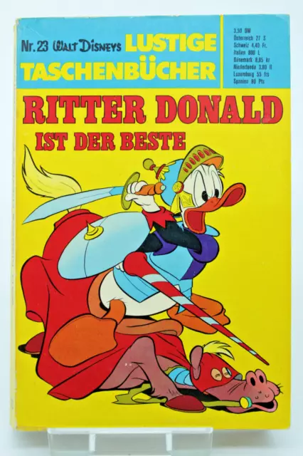 LTB Lustiges Taschenbuch Nr. 23 Ritter Donald ist der Beste 1973 1 Aufl. DM 3,50