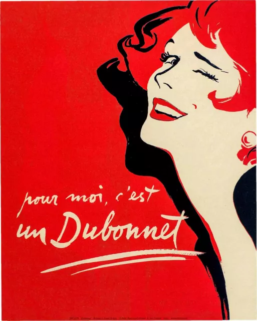Anonymous "Dubonnet" cuisine food wine cocktails spirits vintage posters drinks