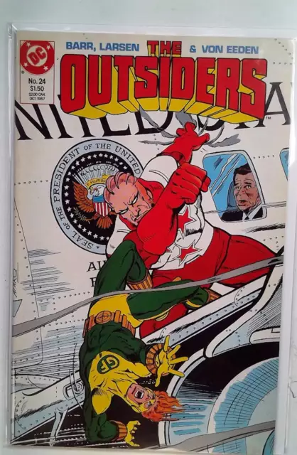 The Outsiders #24 DC Comics (1987) FN/VF 1st Series 1st Print Comic Book