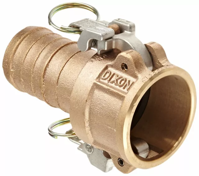 Dixon BC200EZ Brass EZ Boss-Lock Type C Cam and Groove Hose Fitting, 2" Socket x