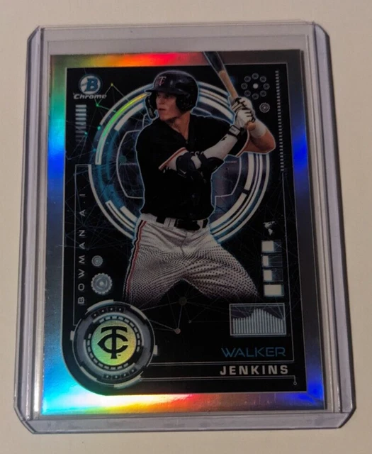 2024 BOWMAN CHROME WALKER JENKINS Bowman A.I. BAI10 Minnesota Twins