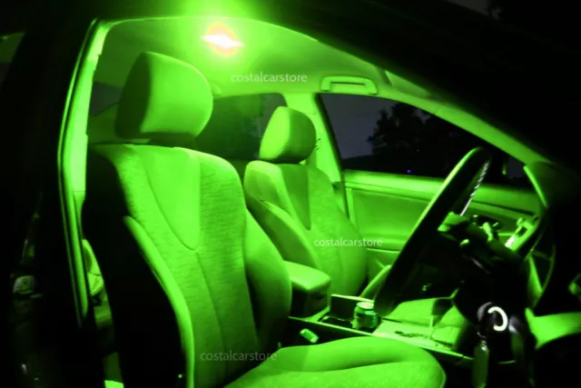 Super Bright Green LED Interior Light Conversion Kit for Ford Laser KQ 2001-2002