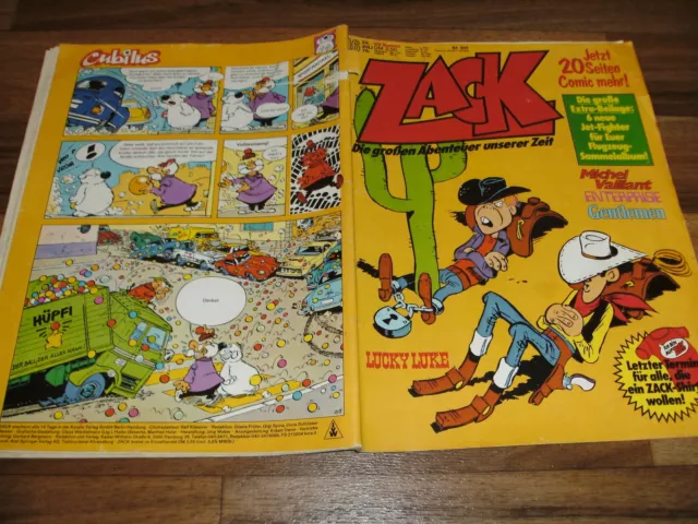 ZACK  Nr. 16 vom 29.7.1976 -- tolles Geburtstag-Geschenk / MICHEL VAILLANT+LUCKY