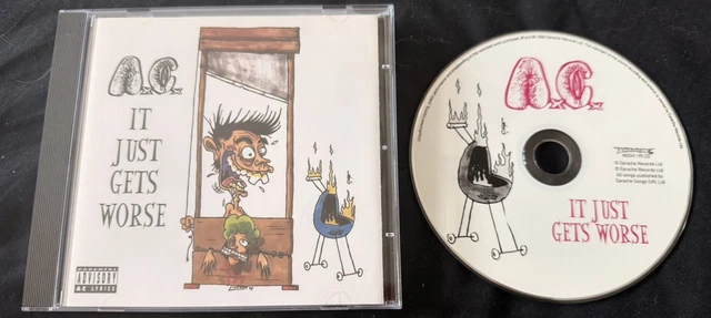 AXCX / ANAL Cunt It Just Gets Worse CD 1999 Earache – MOSH 195CD
