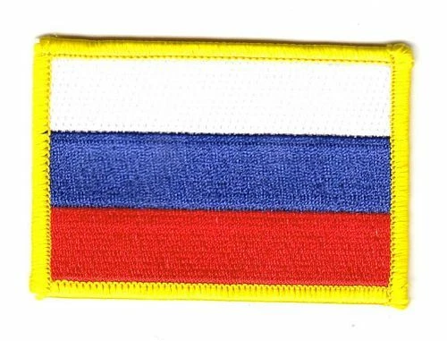 Aufnäher Russland Patch Flagge Fahne