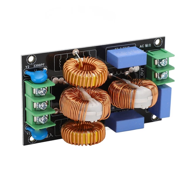 FCC Module De Filtre De Puissance EMI Amplificateur Audio à 3 étages Carte De✈