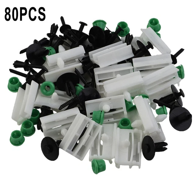 80PCS For E36 316i 318i M3 Side Sill Skirt Clips /Rocker Panel/Moulding Clip