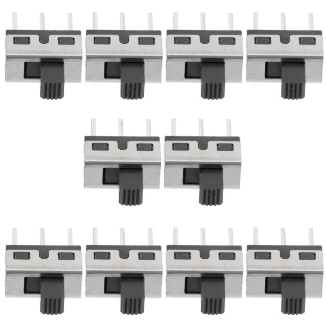 20 pz interruttori verticali posizione 3 pin interruttore corrente metallica